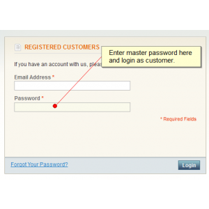 Master Password for Magento 1