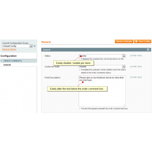 Order Comments for Magento 1