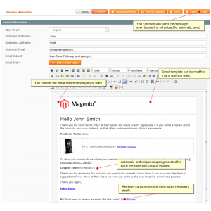 Review Reminder for Magento 1